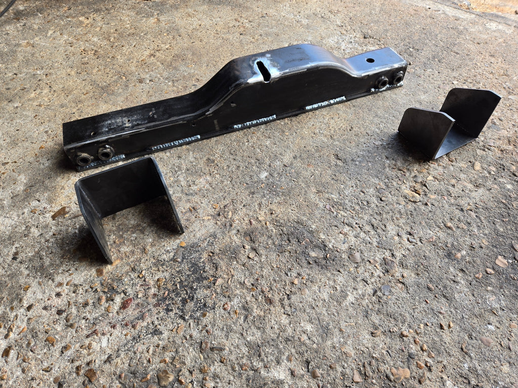 1999-2006 Silverado Raised Transmission Crossmember Plates - Reklez Suspension Works - view 5