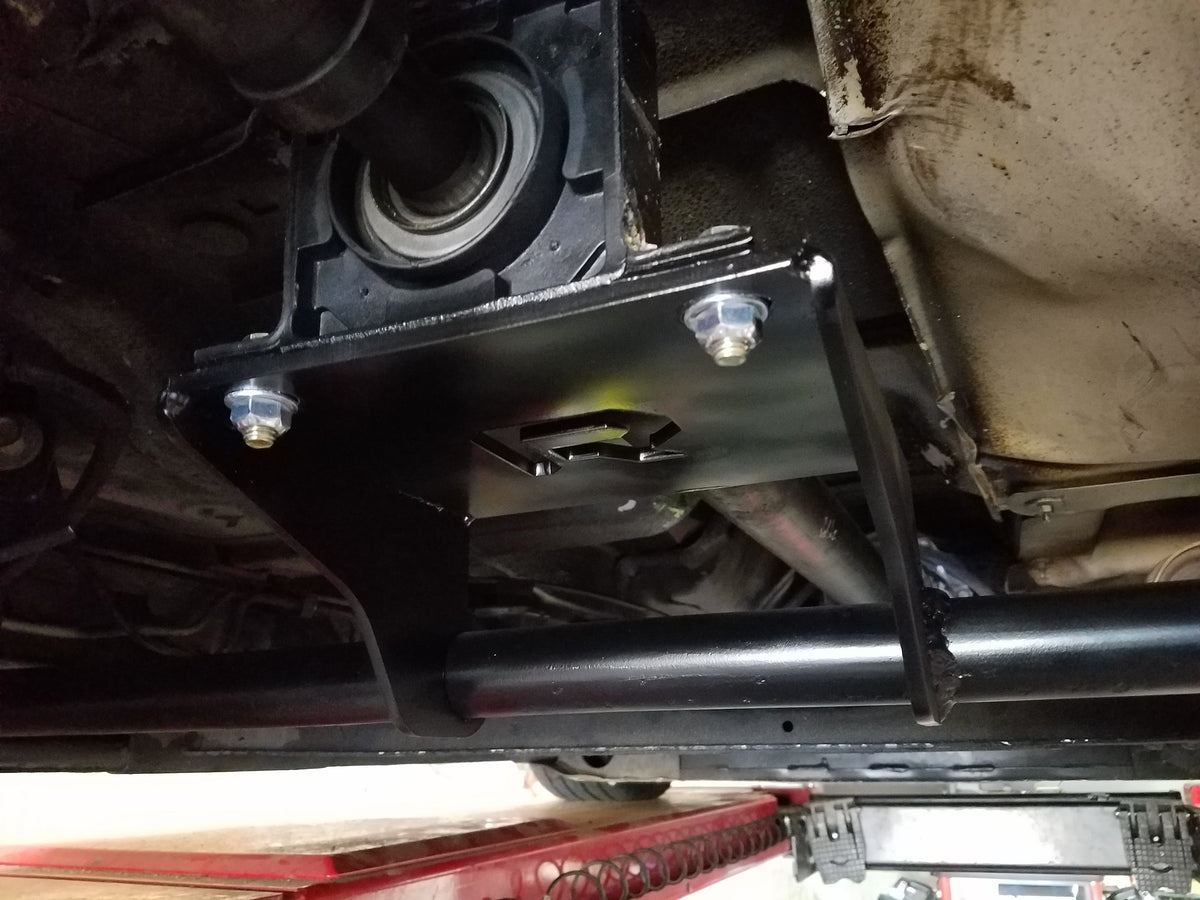 2007-2013 Silverado Sierra Two Piece Drive Shaft Crossmember - Reklez Suspension Works - view 2