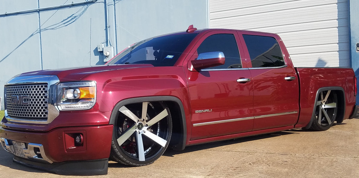 2014-2018 Silverado Sierra Rear Air Bag 3 Link Wishbone Suspension Kit For Regular & Wide Wheels - Reklez Suspension Works