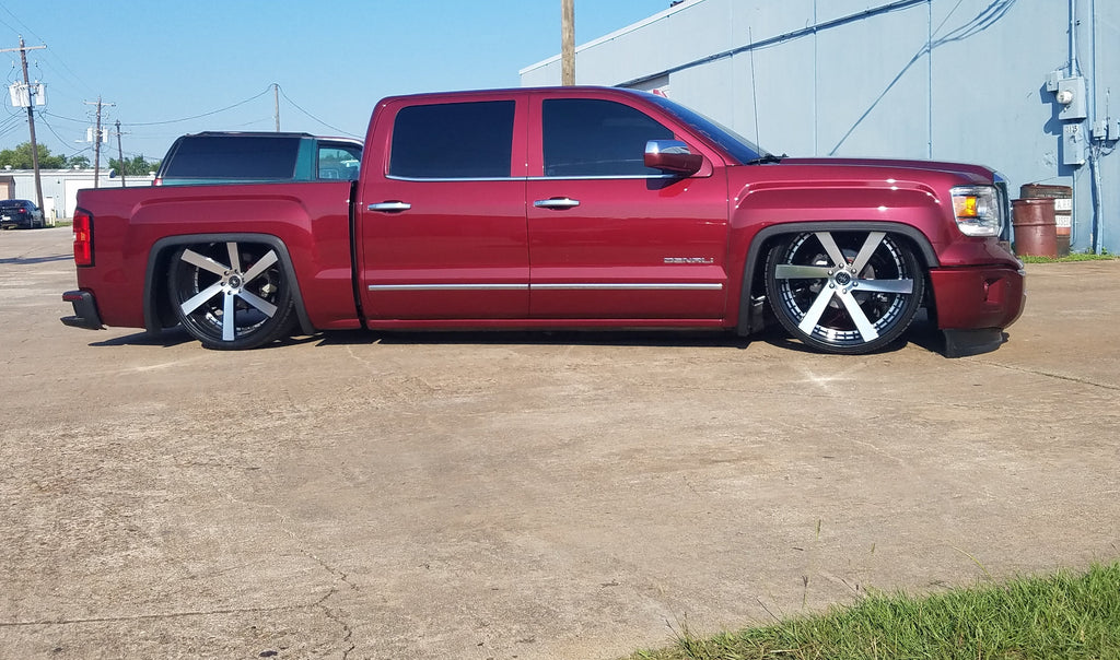 2014-2018 Silverado Sierra Rear Air Bag 3 Link Wishbone Suspension Kit For Regular & Wide Wheels - Reklez Suspension Works