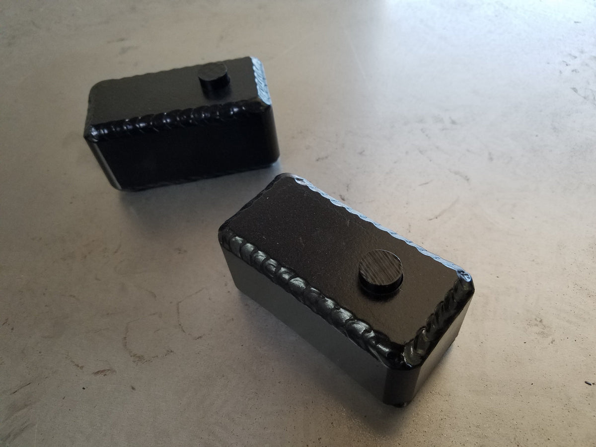 2007-2013 Silverado Sierra Custom Lowering 2"Drop Blocks - Reklez Suspension Works