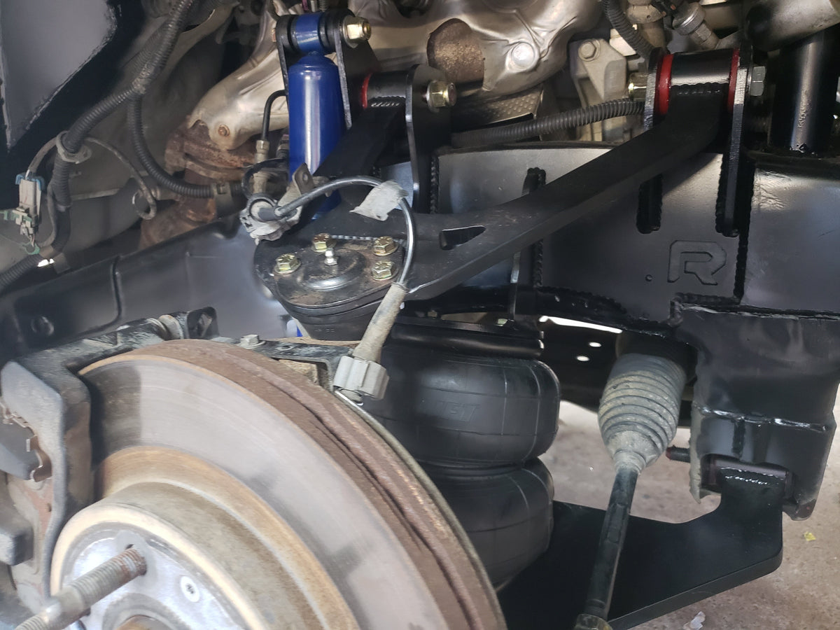 2007-2013 Front Air Suspension Kit, Silverado, Sierra, Front Bag Kit, Air Suspension Arms, - Reklez Suspension Works - view 3