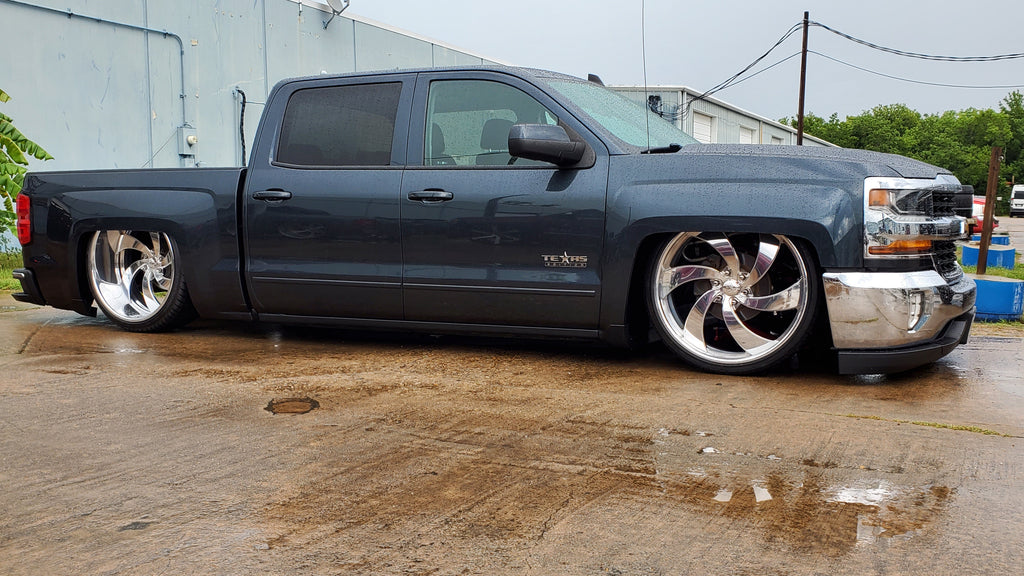 2014-2018 Silverado Sierra Rear Air Bag 3 Link Wishbone Suspension Kit For Regular & Wide Wheels - Reklez Suspension Works