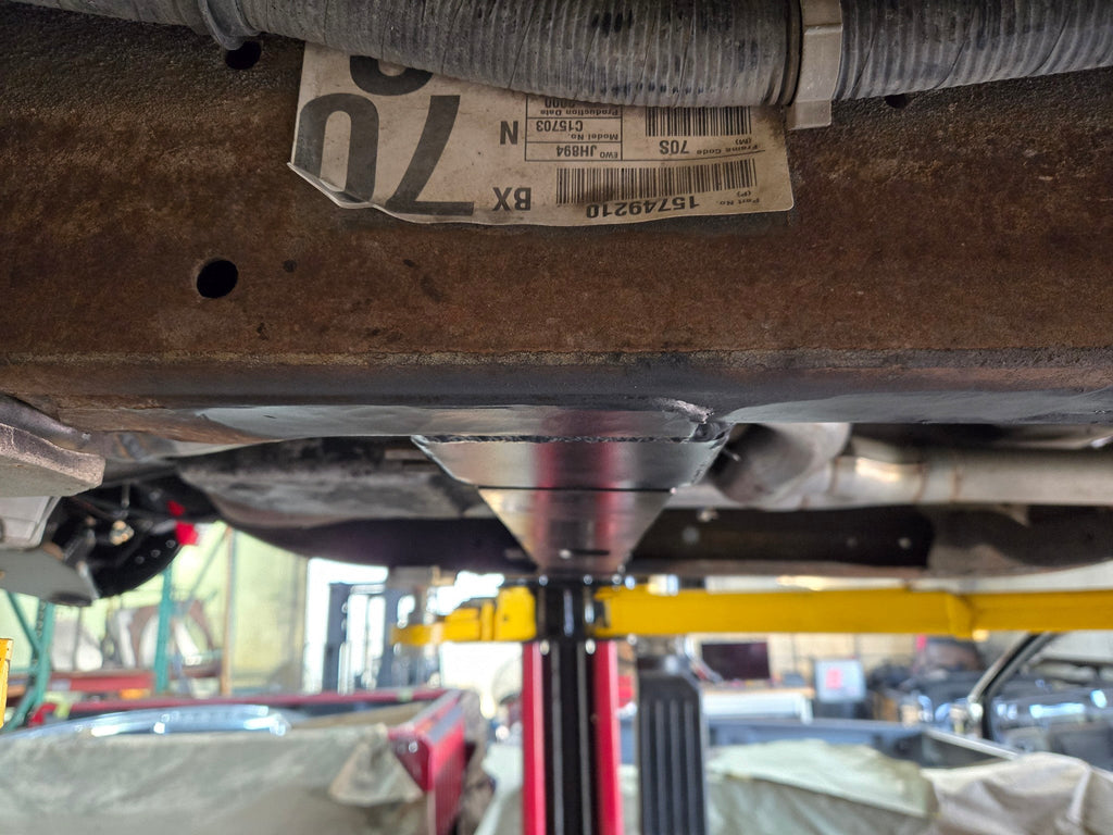 1999-2006 Silverado Raised Transmission Crossmember Plates - Reklez Suspension Works - view 11