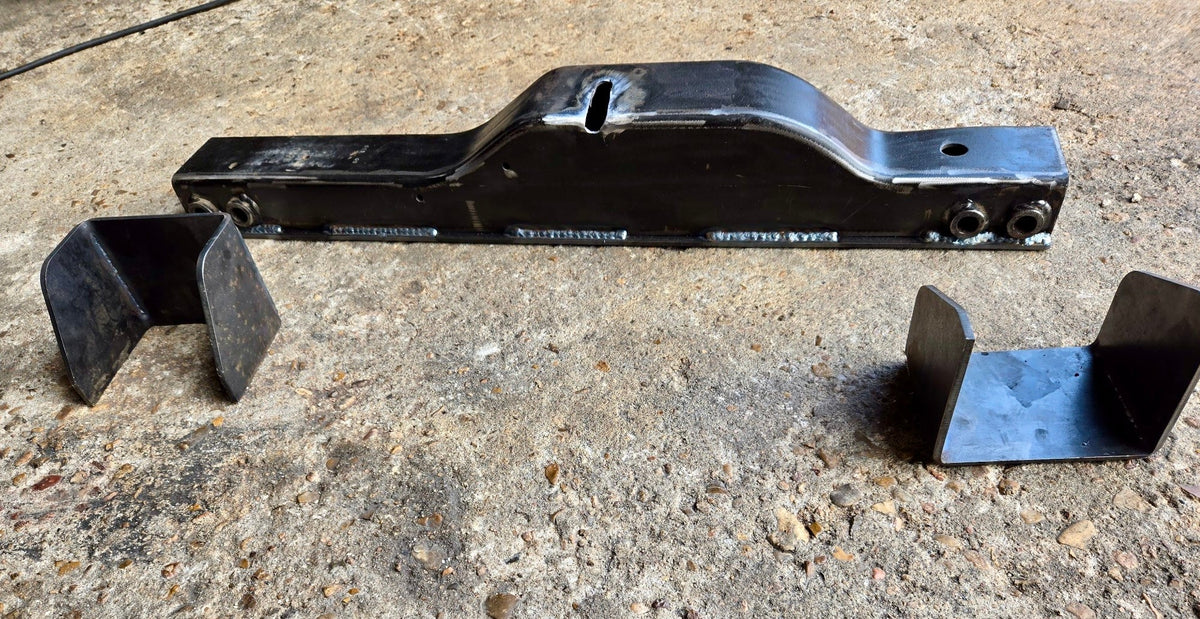 1999-2006 Silverado Raised Transmission Crossmember Plates - Reklez Suspension Works - view 4