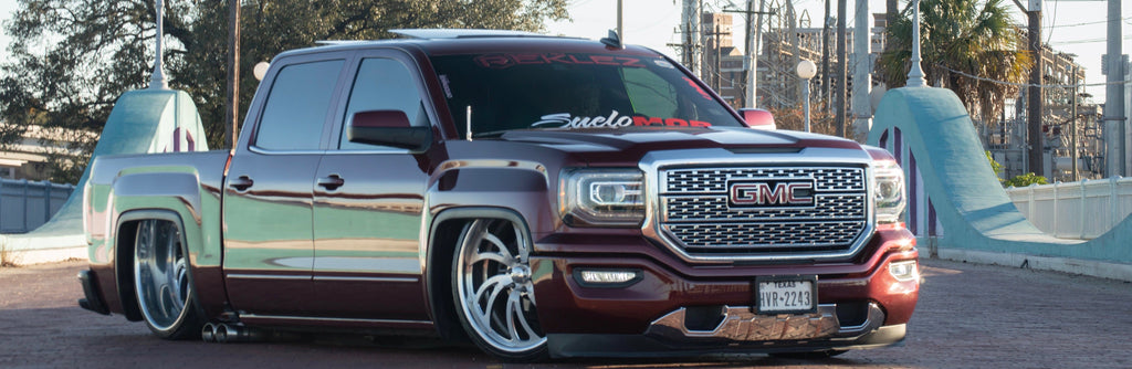 2014-2018 Hood Strut Kit Silverado, Sierra, Bagged, Dropped Gm Trucks - Reklez Suspension Works - view 2