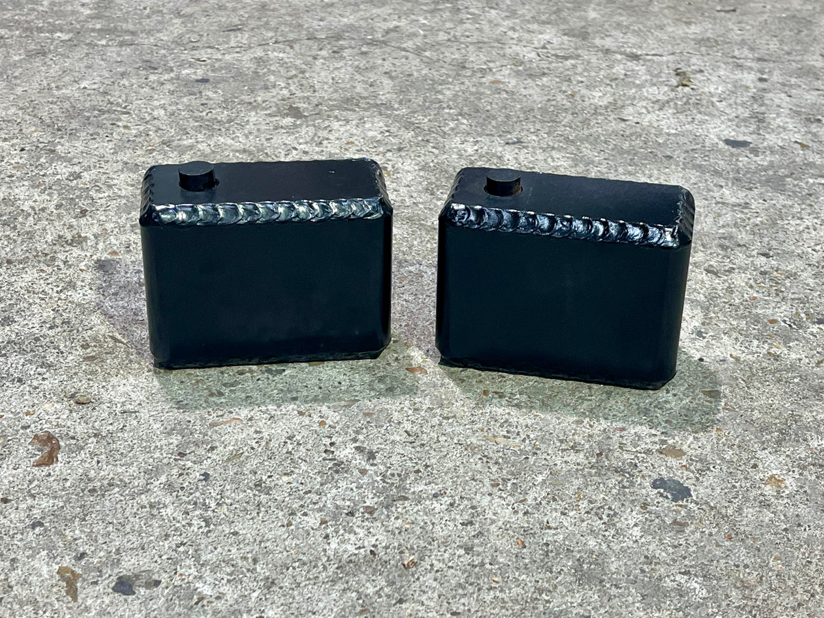 1988-1998 C1500 Silverado, Sierra 3" Custom Drop Blocks, Center Rear End - Reklez Suspension Works