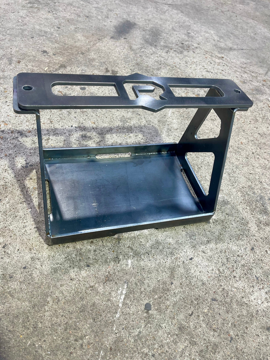 2014-2018 Silverado, Sierra, Battery Bracket For Relocation - Reklez Suspension Works - view 2
