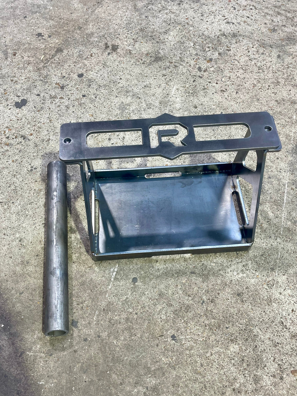 2014-2018 Silverado, Sierra, Battery Bracket For Relocation - Reklez Suspension Works - view 3