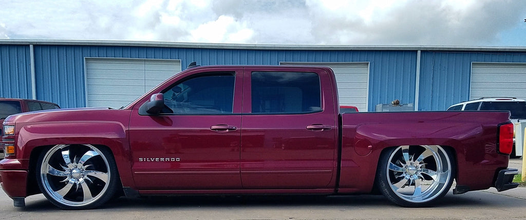 2014-2018 Silverado Sierra Rear Air Bag 3 Link Wishbone Suspension Kit For Regular & Wide Wheels - Reklez Suspension Works