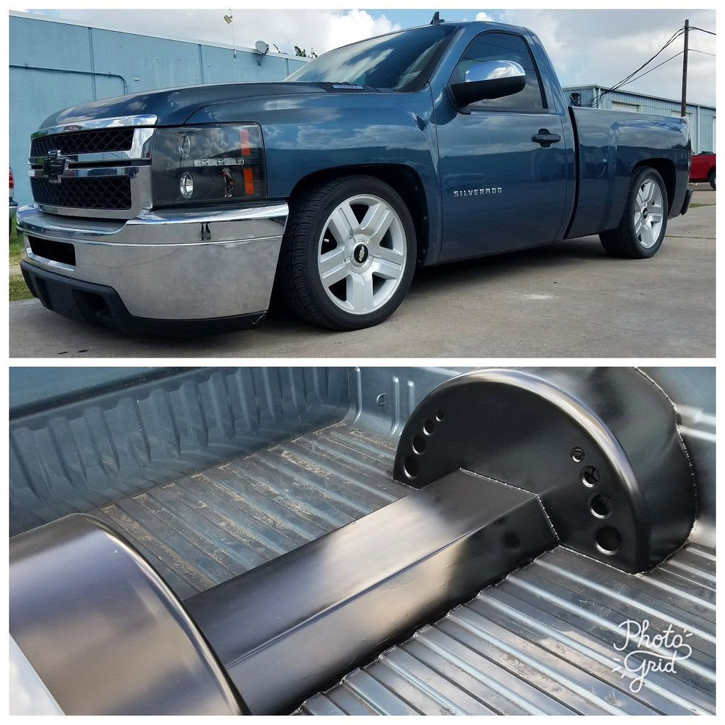 Dimple Die Rear Tub Work Silverado Sierra Universal Set Plates - Reklez Suspension Works - view 2