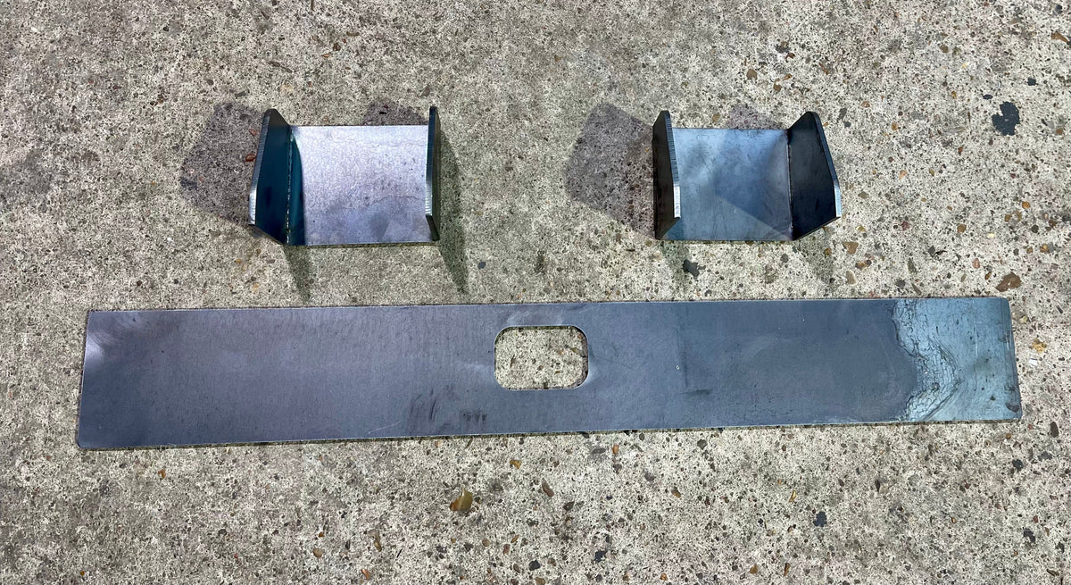 1999-2006 Silverado Raised Transmission Crossmember Plates - Reklez Suspension Works
