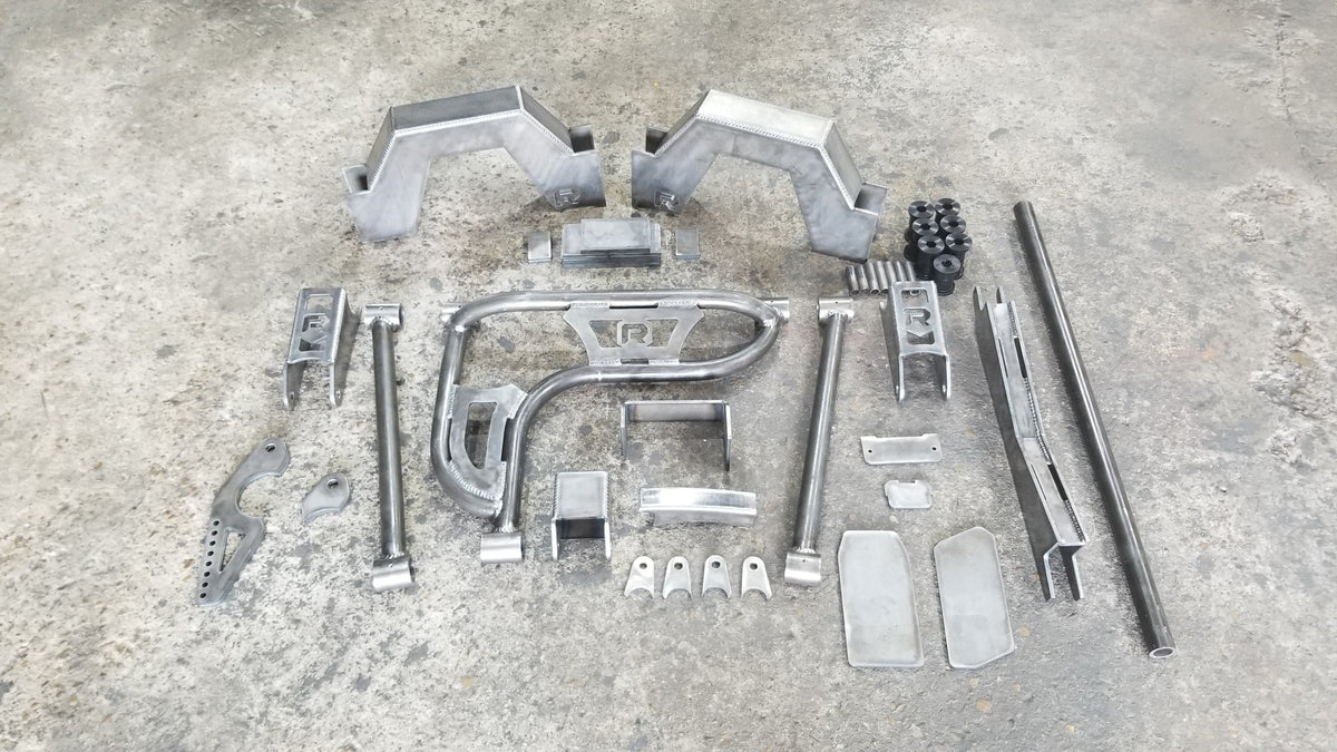 2009-2018 Dodge Ram 1500 Rear Coil Over Kit 3 link Wishbone Kit 2wd - Reklez Suspension Works