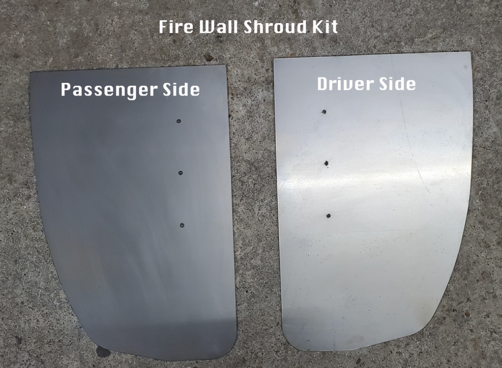 2007-2013 Silverado Sierra Firewall Shrouds Bagged or Dropped - Reklez Suspension Works
