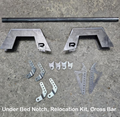 1988-1998 Silverado Sierra Under Bed Notch Crossbar & Shock Relocation Kit - Reklez Suspension Works