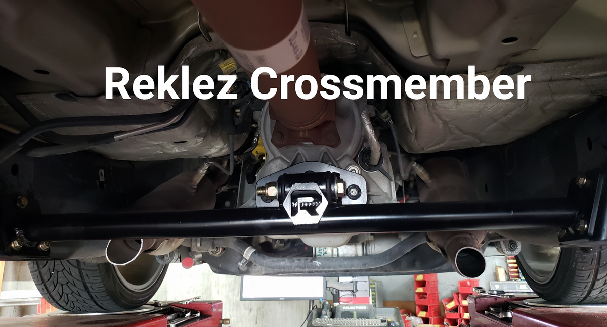 2009-2014 Ford F150 Raised Transmission Crossmember Lowered or Bagged All Cabs - Reklez Suspension Works - view 4
