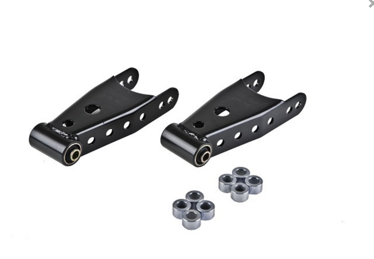 2004-2008 Ford F150 2" Rear Drop Shackles Fits All Cabs - Reklez Suspension Works
