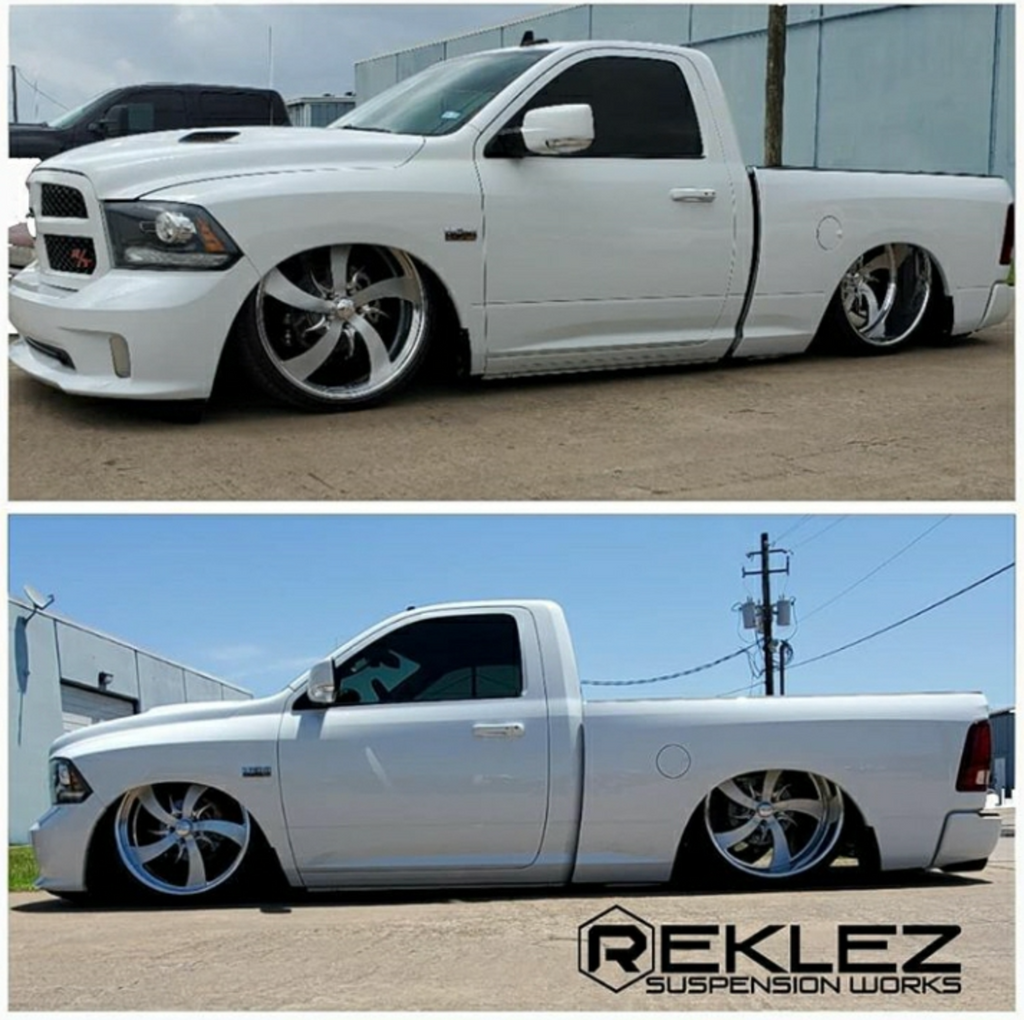 2009-2018 Dodge Ram Rear Air Suspension Kit 4th Gen 1500 2wd - Reklez Suspension Works - view 3