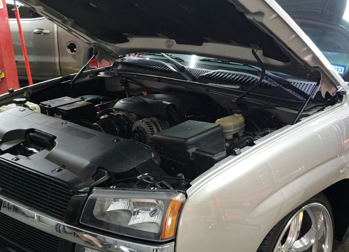 2003-2006 Hood Strut Kit Silverado, Bagged, Dropped Trucks, 2007 Classic - Reklez Suspension Works - view 2