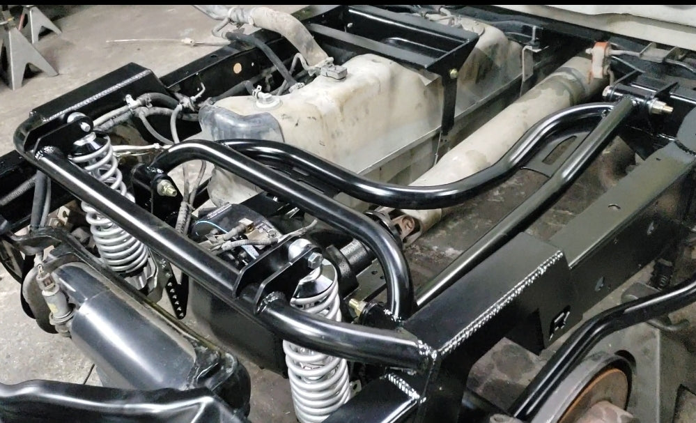 1997-2004 Ford F150 Lightning Rear Coil Over 3 Link Kit Wishbone for Big Billet Wheels - Reklez Suspension Works