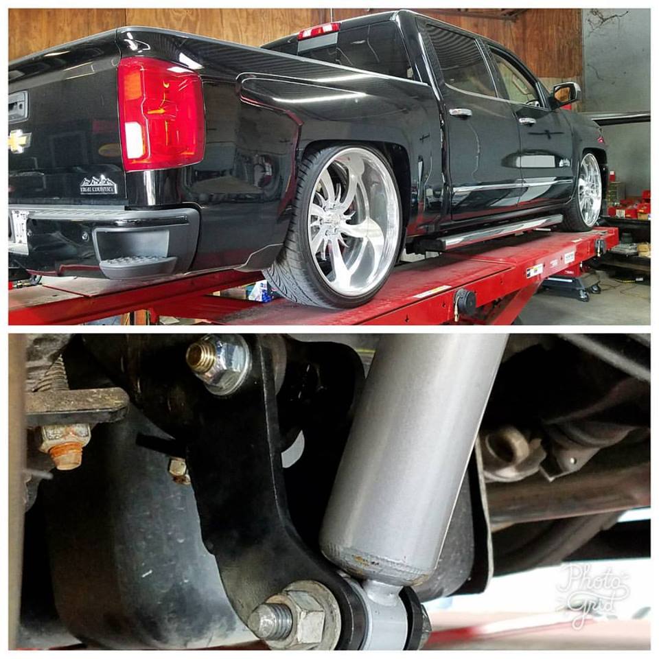 1999-2018 Silverado Sierra Shock Extender For 5/8,6/9, 6/10,6/11 Drop Kits - Reklez Suspension Works