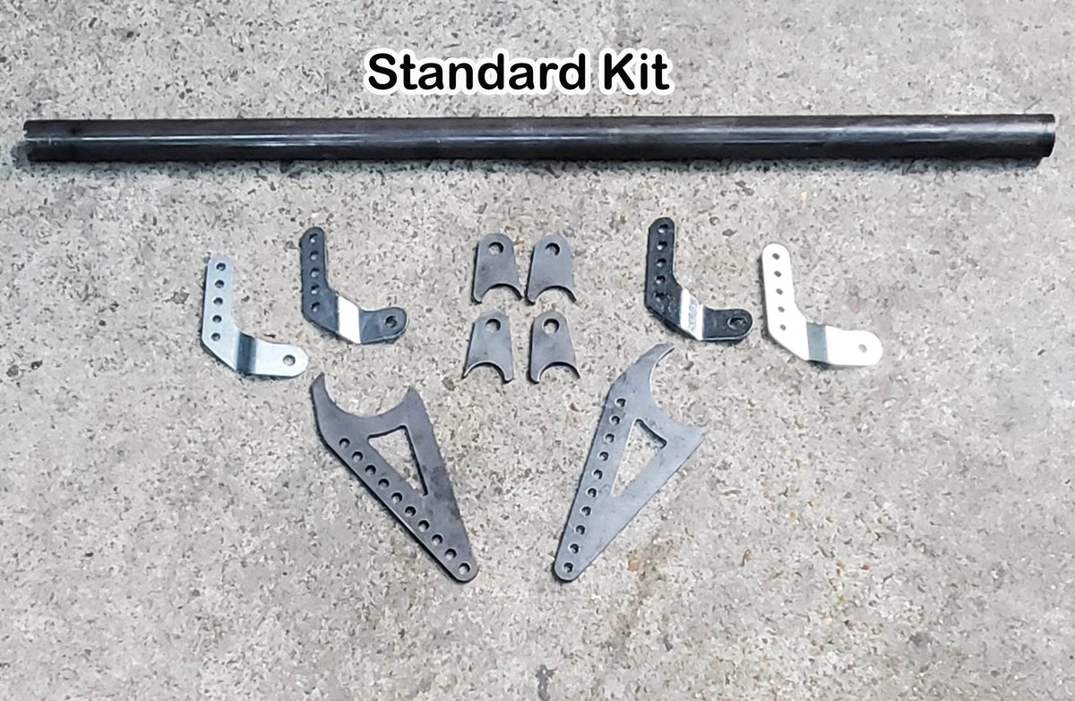 1988-1998 C1500 OBS Silverado Shock Relocation Kit w/ Shocks Combo - Reklez Suspension Works