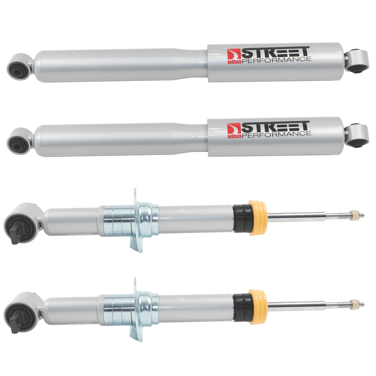 Belltech Street Performance Shock Set (Lowering) - F: 1.0"-3.5" / R: 4.5"-6.5" - 95105 product image