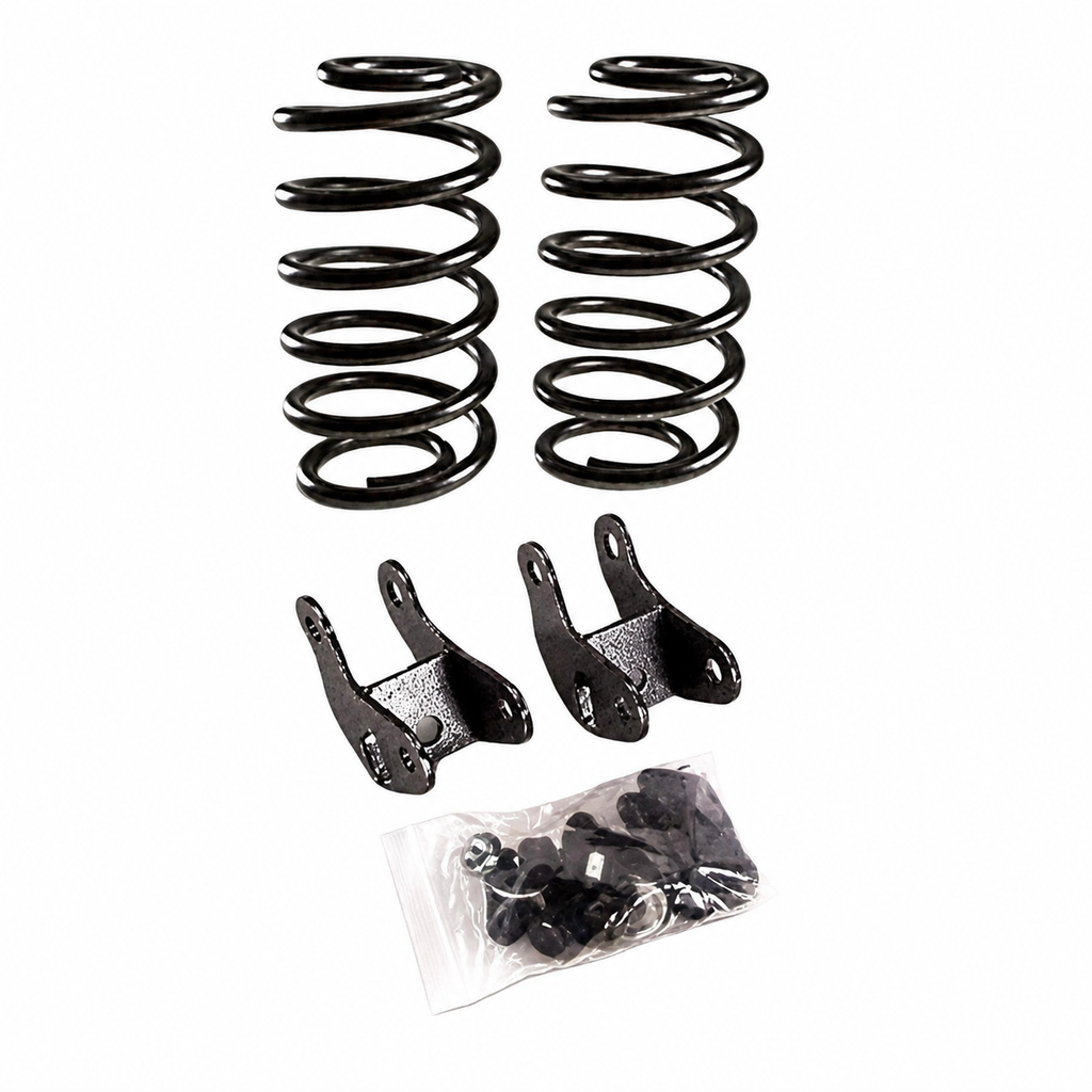 2000-2006 Tahoe, Suburban, Avalanche 2WD / 4WD 2 inch Rear Lowering Kit — DJM Suspension DJM2000-0/2