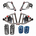 1963-1972 C10 with Coil Spring Rear & Drum Brakes 5 inch Front / 5 inch Rear Complete Lowering Kit with Upper Control Arms (Shocks Included) — DJM Suspension DJM2355-5/5+