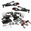 1999-2006 4WD Chevy/GMC Silverado Complete 3 inch Front / 5 inch Rear Lowering Kit (Shocks Included) — DJM Suspension DJM2199-3/5