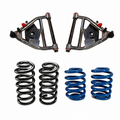 1963-1972 C10 with Coil Spring Rear & Drum Brakes 5 inch Front / 5 inch Rear Lowering Kit (Shocks Included) — DJM Suspension DJM2355-5/5