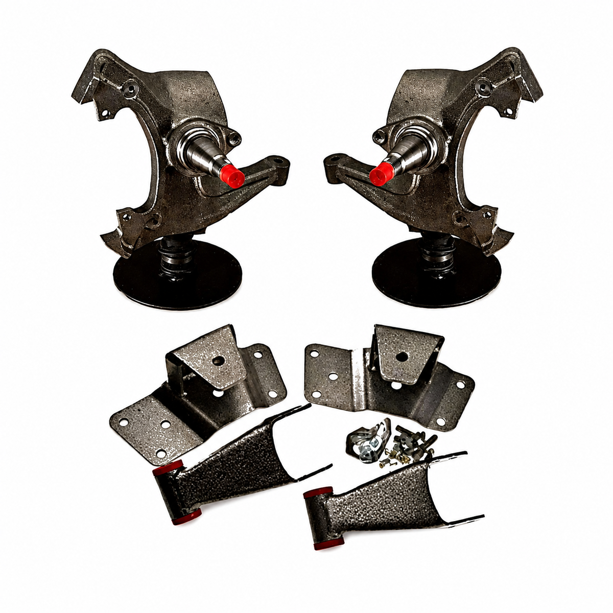 1992 – 1999 C2500/C3500 3 Inch Front / 4 Inch Rear Complete Lowering Kit (Shocks Included) — DJM Suspension DJM2057-3/4