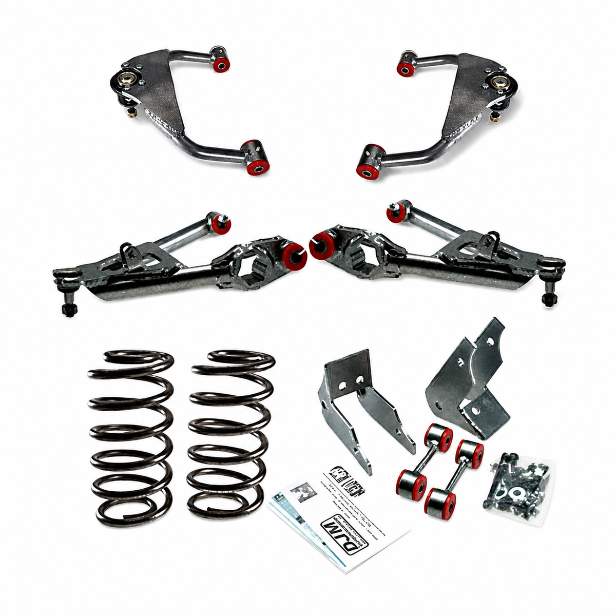 2001 – 2006 Avalanche/Suburban 3inch front/ 3inch rear Lowering Kit (Shocks Included) — DJM Suspension DJM2000-3/3+