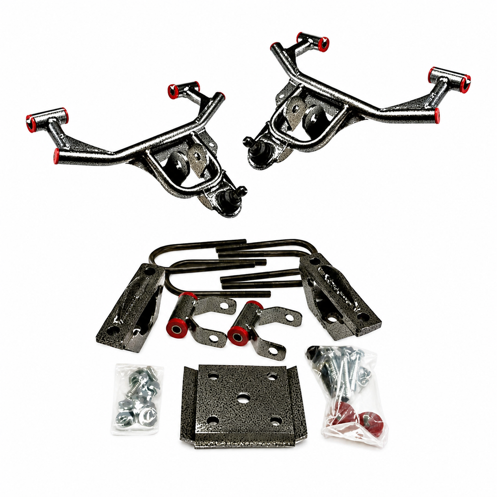 2004-2008 Ford F-150 2WD 3 inch Front / 5 inch Rear Complete Lowering Kit (Shocks Included) — DJM Suspension DJM3205-3/5