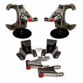 1973-1987 C10 3 inch Front / 4 inch Rear Complete Lowering Kit (1.25 inch Rotor) (Shocks Included) — DJM Suspension DJM2045H-3/4 (1.25″)