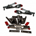 2001 – 2010 Chevy 2500HD/3500HD Short Bed 3 Inch Front / 5 Inch Rear Complete Lowering Kit (Shocks Included) — DJM Suspension DJMEH2603-3/5