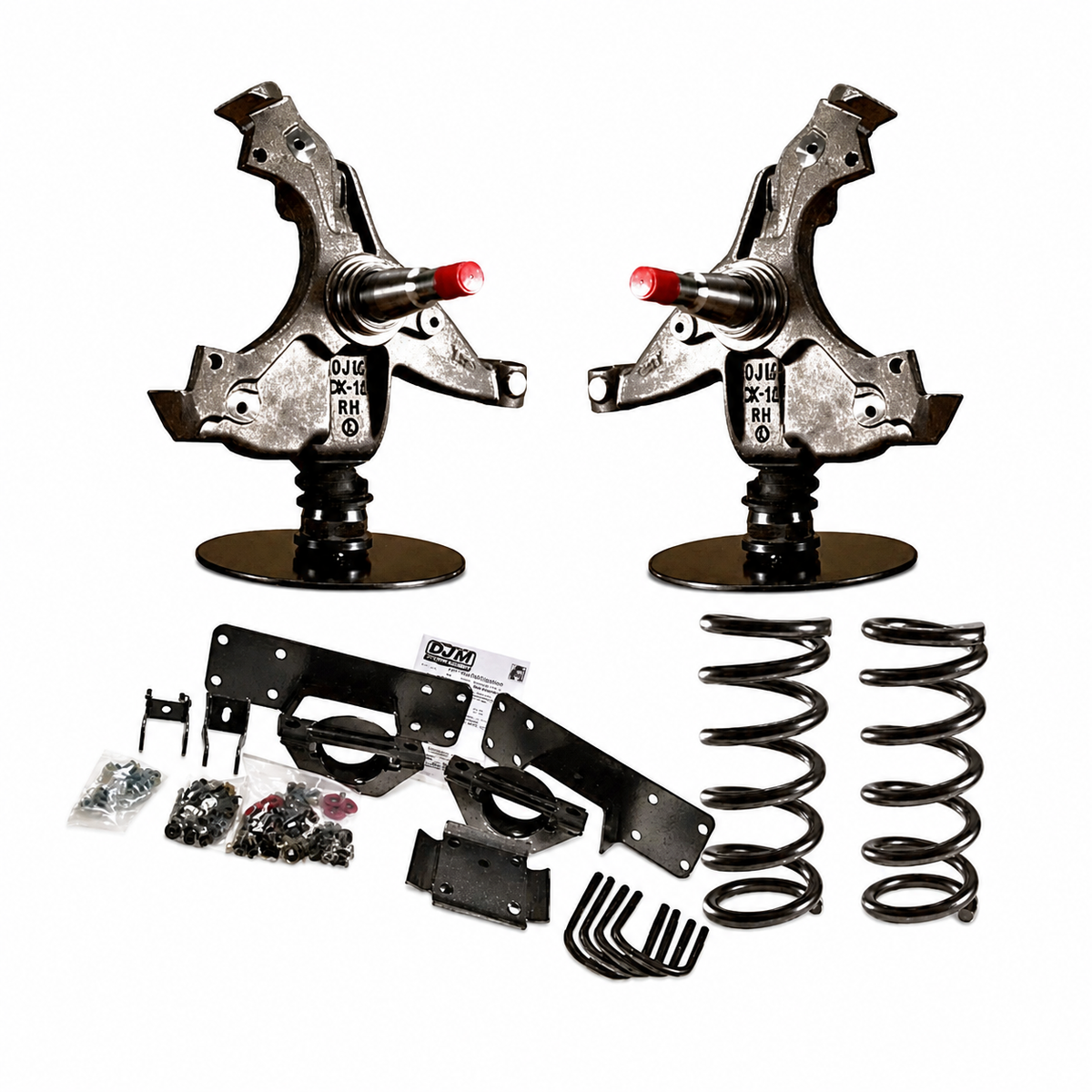 1988-1998 Chevy C1500 Complete 4 inch front 6 inch rear lowering Kit (Shocks Included) — DJM Suspension DJM2056-4/6