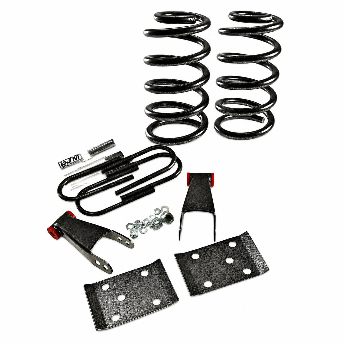 2007-2015 Chevy/GMC Silverado/Sierra 2inch front/ 3inch rear Lowering Kit (Shocks Included) — DJM Suspension DJM2510-2/3