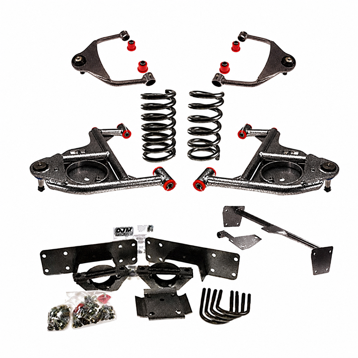 2000 Dodge Ram 1500 Complete 4 inch Front / 6 inch Rear Lowering Kit — DJM Suspension DJM2390-4/6