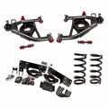 1988-1998 Chevy/GMC C1500 4inch front/6inch rear Lowering Kit (Shocks Included) — DJM Suspension DJM2555-4/6