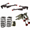 2015-2018 Tahoe, Suburban with Aluminum Steering Knuckles Complete 2 inch Front / 3 inch Rear Lowering Kit (Shocks Included) — DJM Suspension DJM2015-2/3