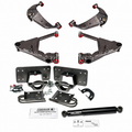 2001-2010 Chevy Silverado/Sierra 1500HD, 2500HD, 3500HD 6″ Front / 8″ Rear Complete Lowering Kit (Shocks Included) — DJM Suspension DJM2699-6/8