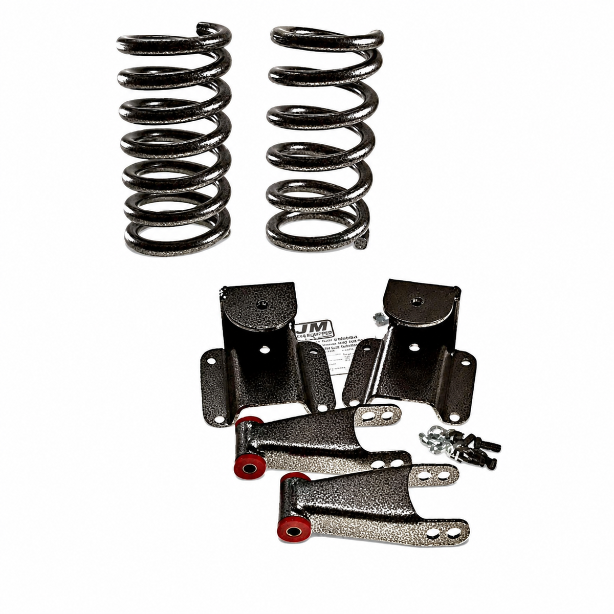 2000 Dodge Ram 1500 Complete 2 inch Front / 4 inch Rear Lowering Kit — DJM Suspension DJM2390-2/4
