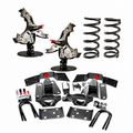 1995-1999 Chevy Tahoe 4 inch Front / 4 inch Rear Complete Lowering Kit (4 Door) (Shocks Included) — DJM Suspension DJM1029-4/4 4dr