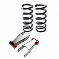 2003-2006 (2007 Classic) Silverado/Sierra Crew Cab Complete 2 inch Front / 2 inch Rear Lowering Kit (Shocks Included) — DJM Suspension DJM2099-2/2