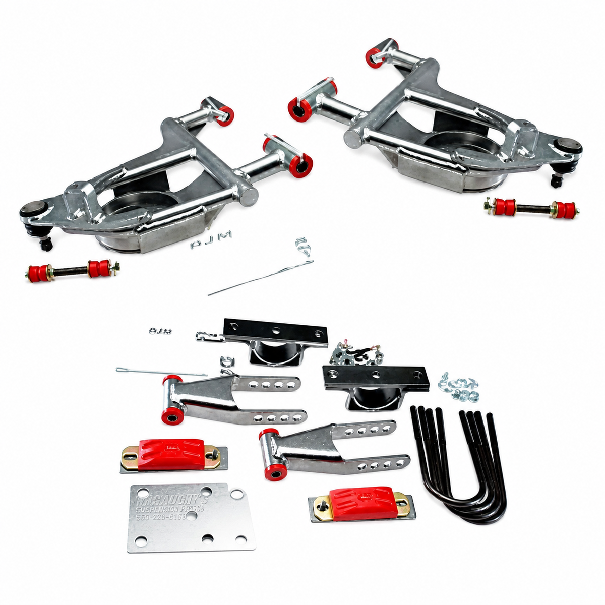 2002-2005 Dodge Ram 1500 3inch front/ 5 inch rear Lowering Kit (Shocks Included) — DJM Suspension DJM2393-3/5