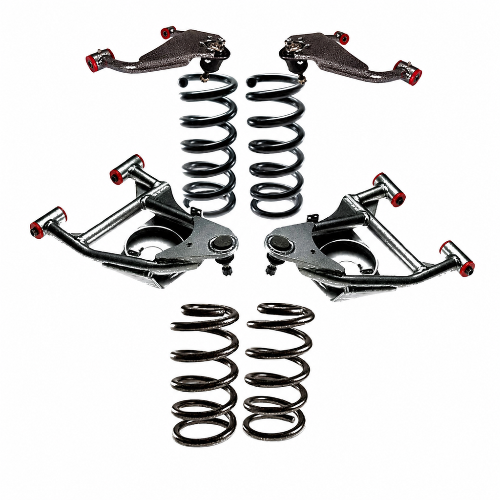 1997 – 2002 Ford Expedition 4 Inch Front & 4 Inch Rear Complete Kit (Shocks Included) — DJM Suspension DJM3197-4/4