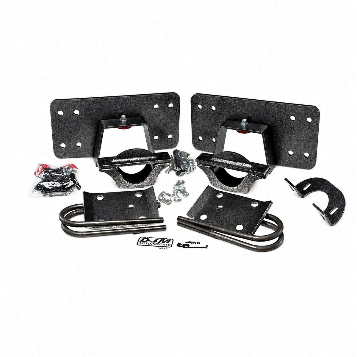 2001–2010 1500/2500/3500 HD 8 inch Lowering Rear Axle Flip Kit — DJM Suspension FK2699-8