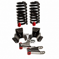 1973-1987 C10 2 inch Front / 4 inch Rear Complete Lower Kit (Shocks Included) — DJM Suspension DJM1120-2/4