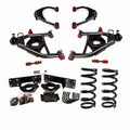 1988-1998 Chevy/GMC C-1500 4inch front/6inch rear Lowering Kit (with upper control arms) (Shocks Included) — DJM Suspension DJM2555-4/6+